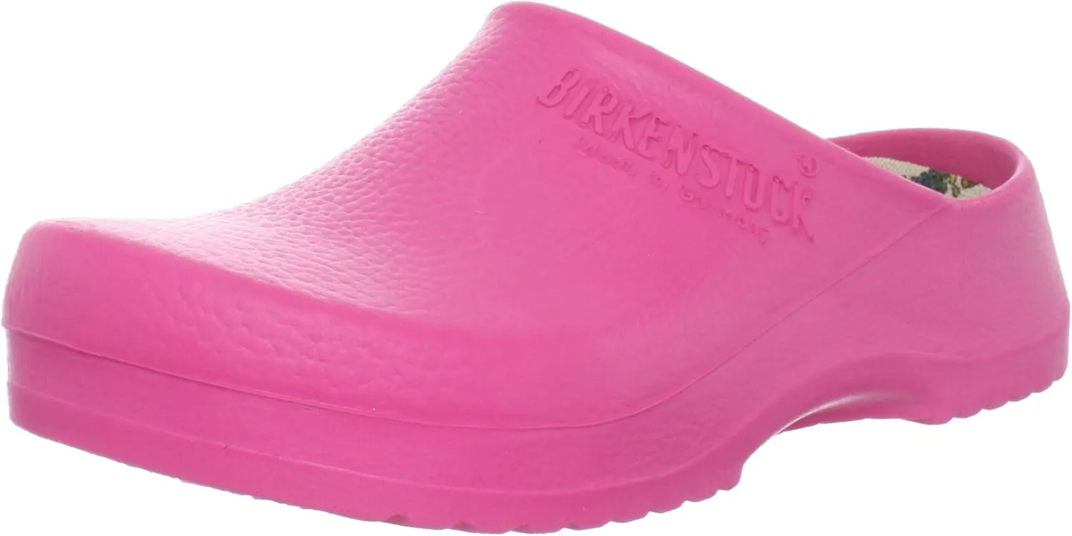 Birki Unisex Super Birki Clog,Raspberry,35 EU (US Women's 4 M)