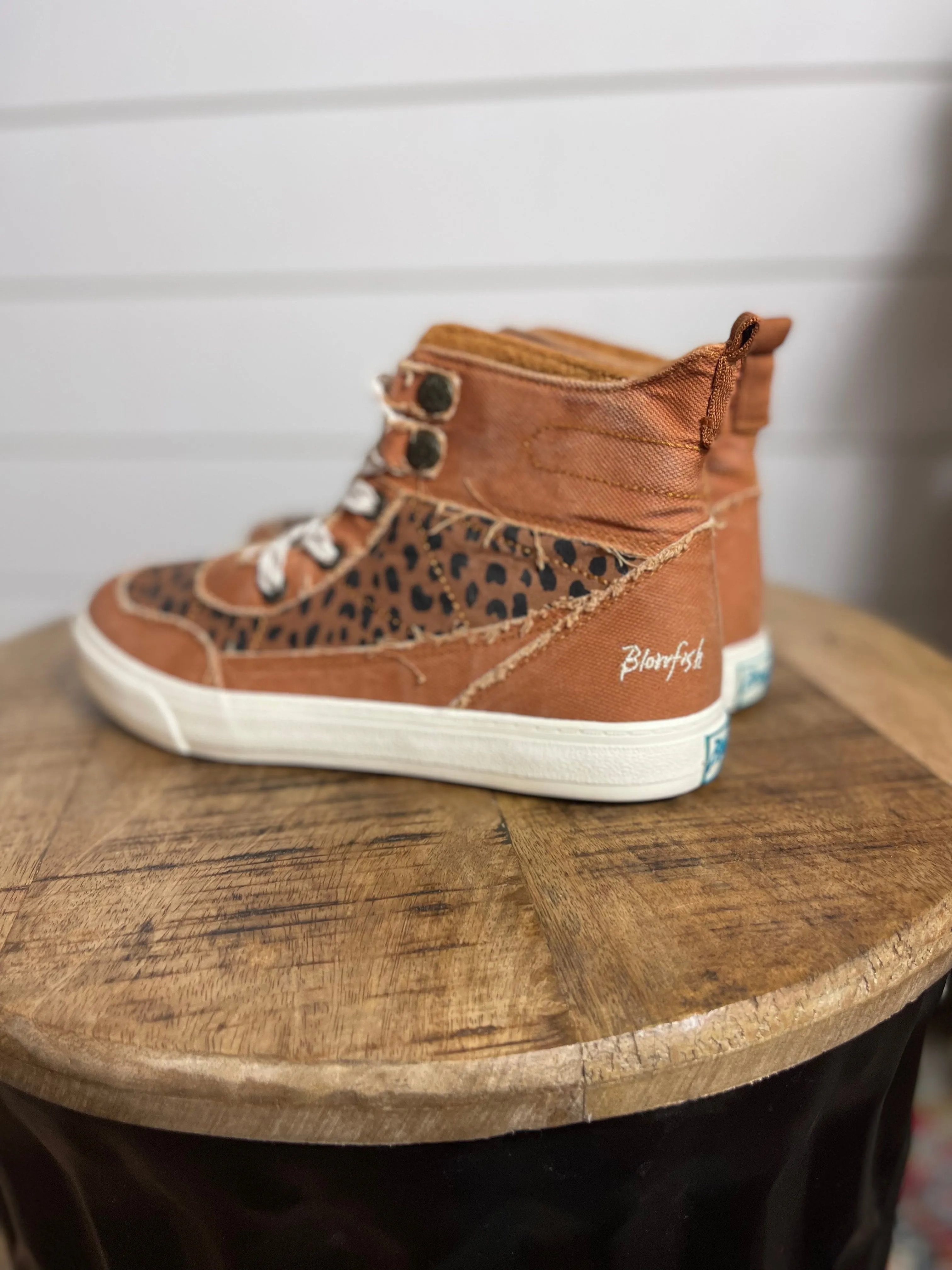 Blowfish Desert Caramel & Spot Upland High Top Sneaker