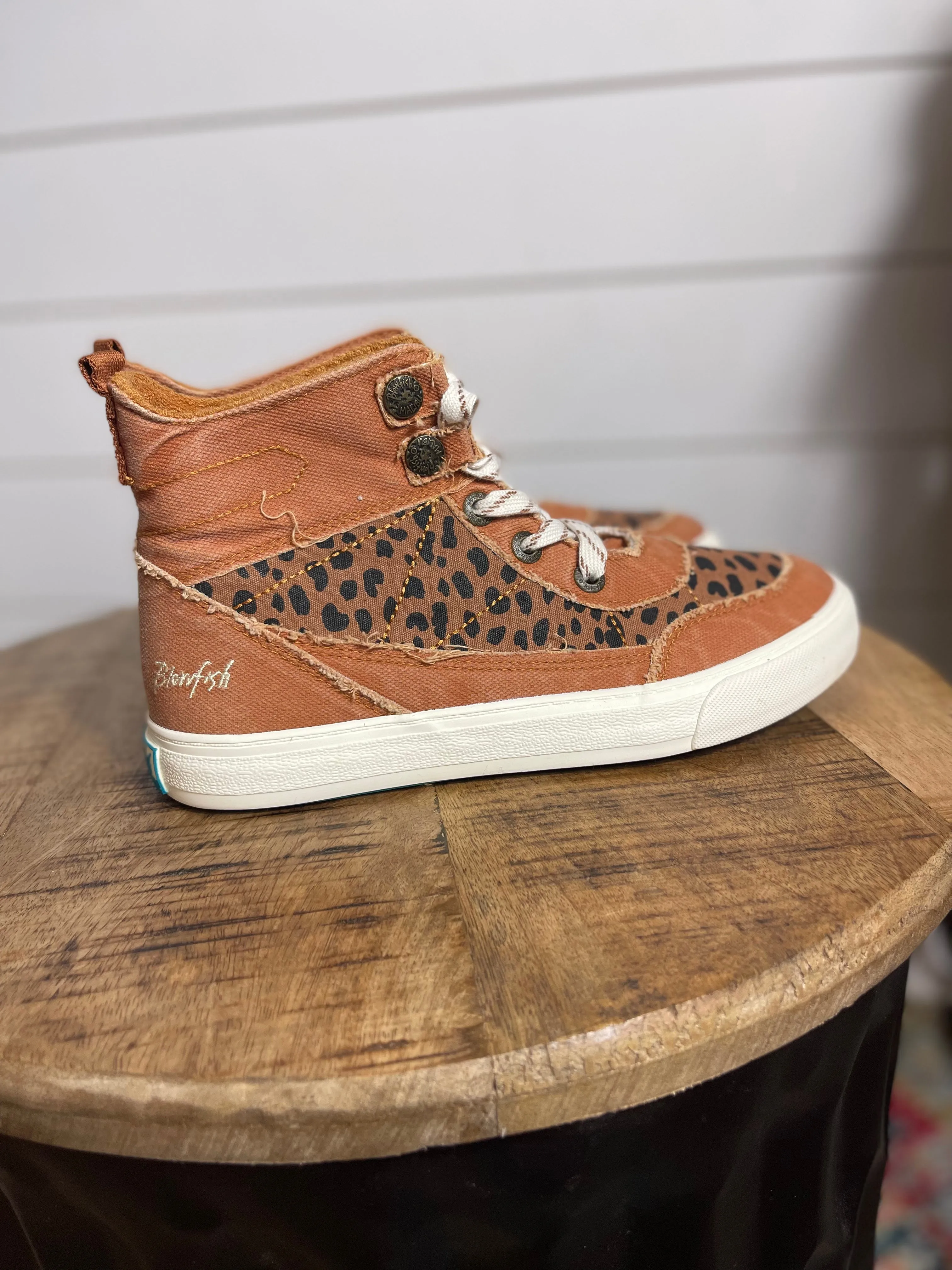 Blowfish Desert Caramel & Spot Upland High Top Sneaker