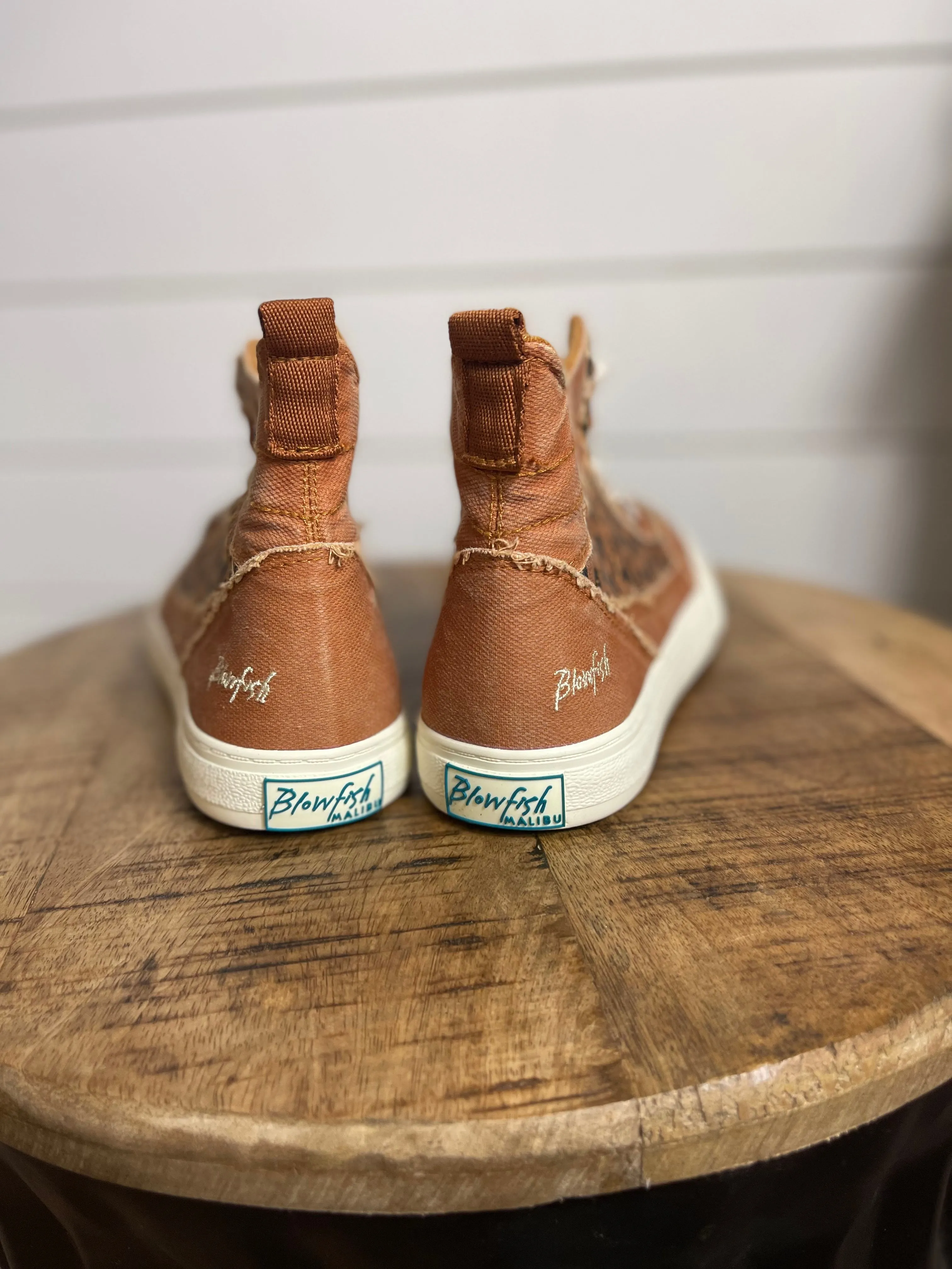 Blowfish Desert Caramel & Spot Upland High Top Sneaker