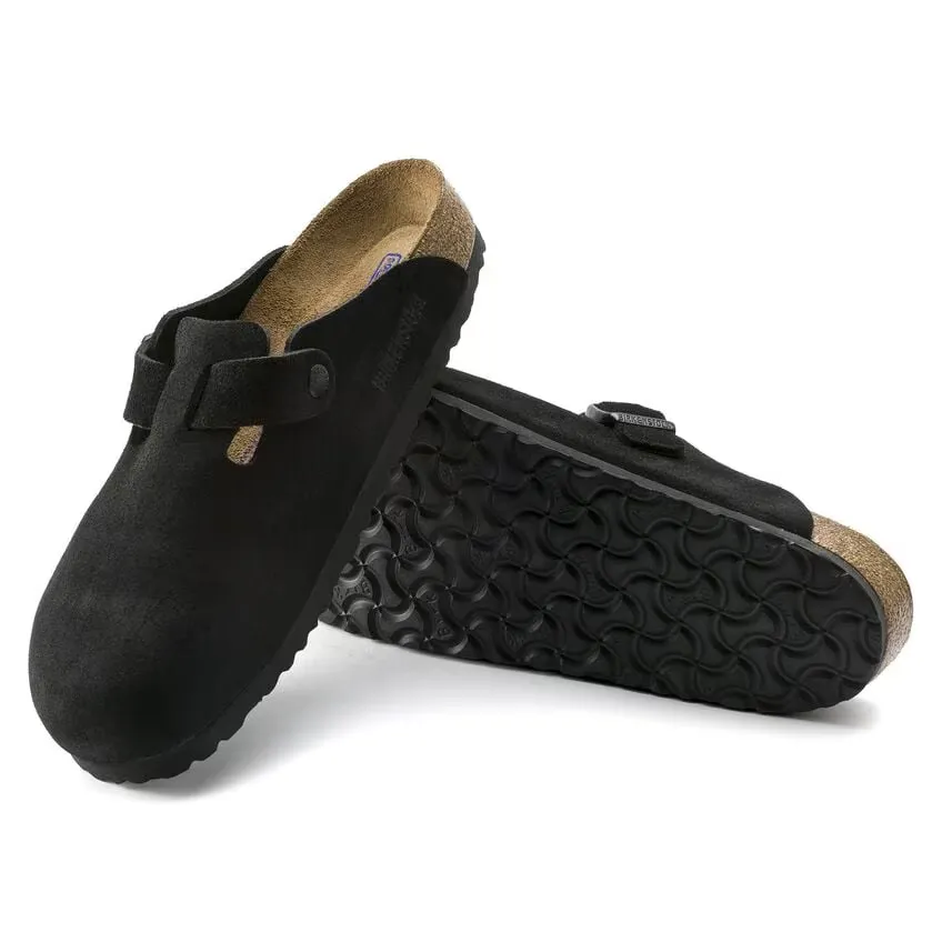 Boston Soft Foot Bed - Black - Men's
