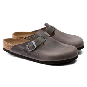 Boston Soft Footbed Oiled Leather Clog