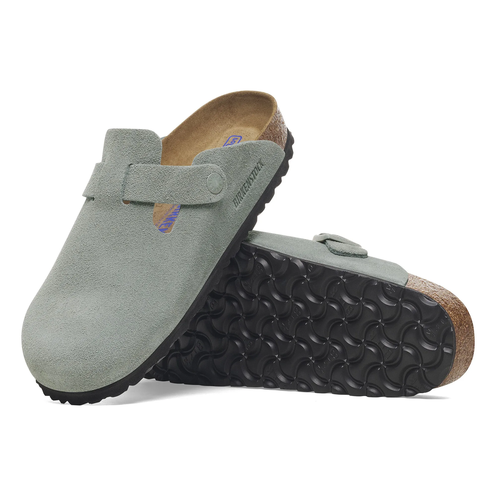 Boston Soft Footbed Suede Leather
