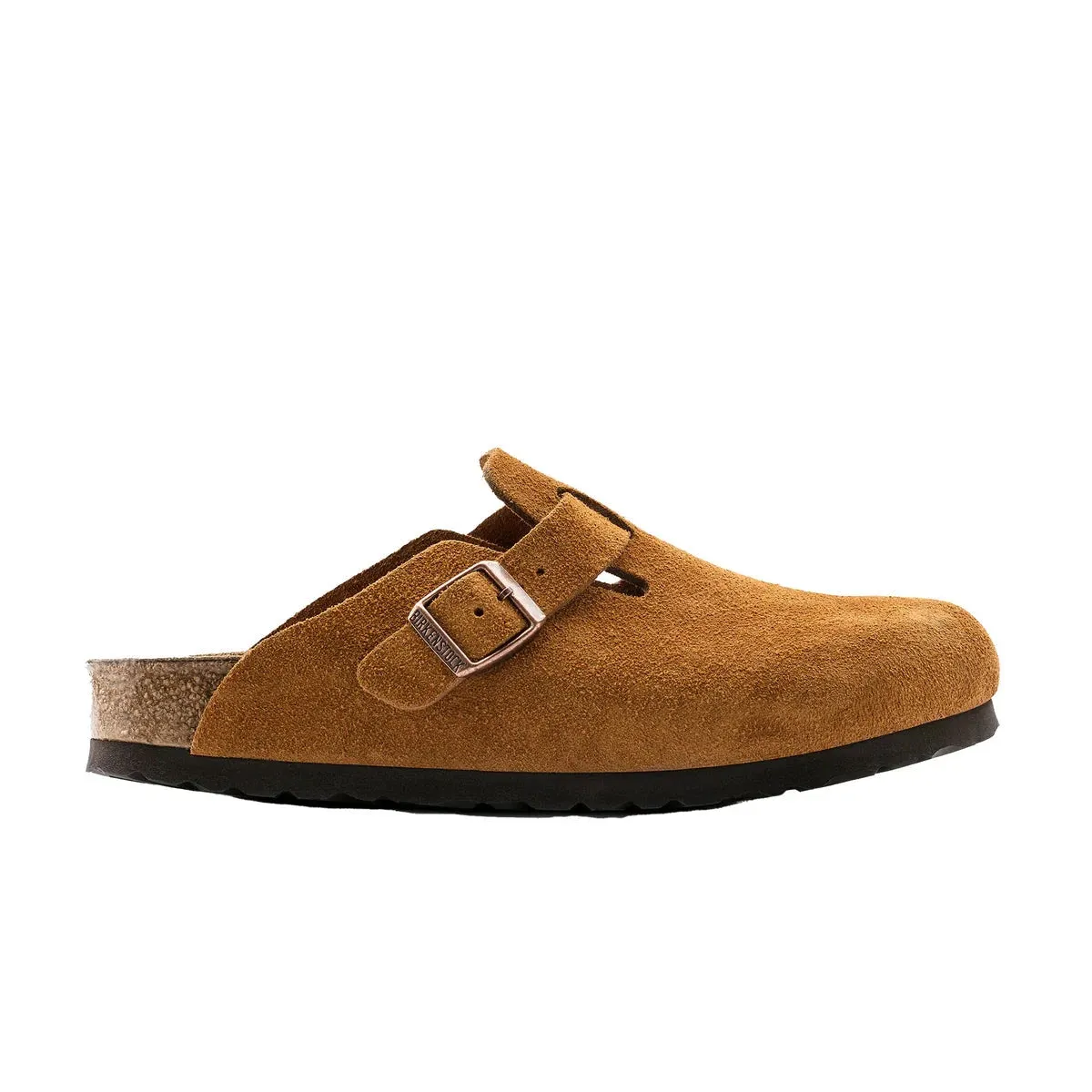 Boston - Soft Footbed - Suede - Mink - Regular