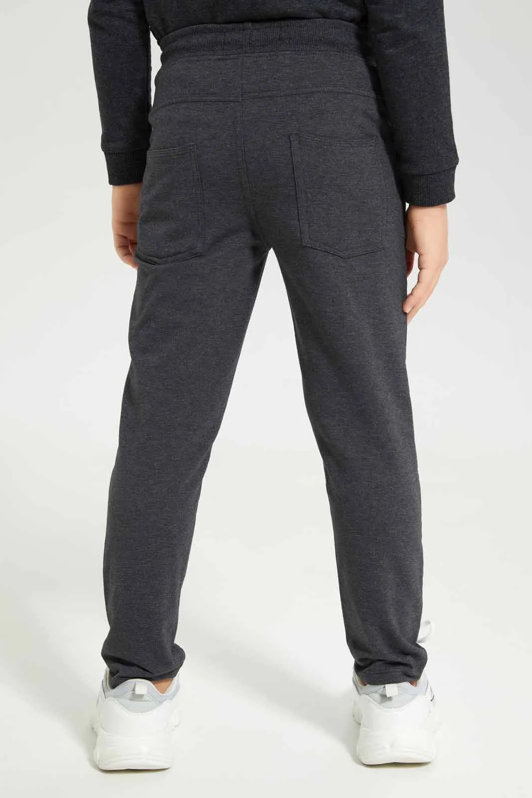Boys Charcoal Elasticated Waist Jogger