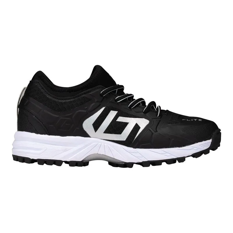 Brabo Elite Hockey Shoes 2023 Black/Silver