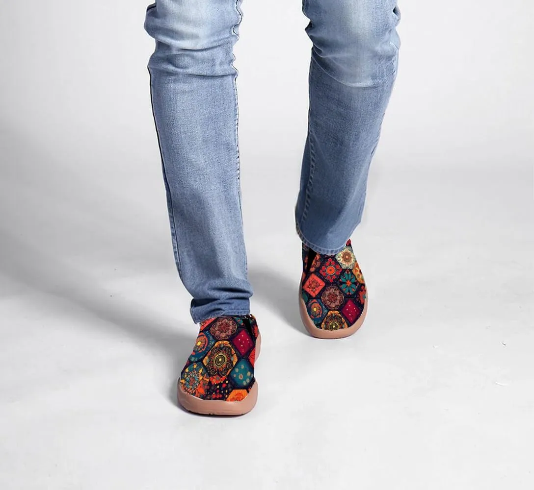 Breathable SwiftStep Loafers for Men - EcoGrip Natural Traction VentMesh Lightweight Design Seasonless Casual & Travel