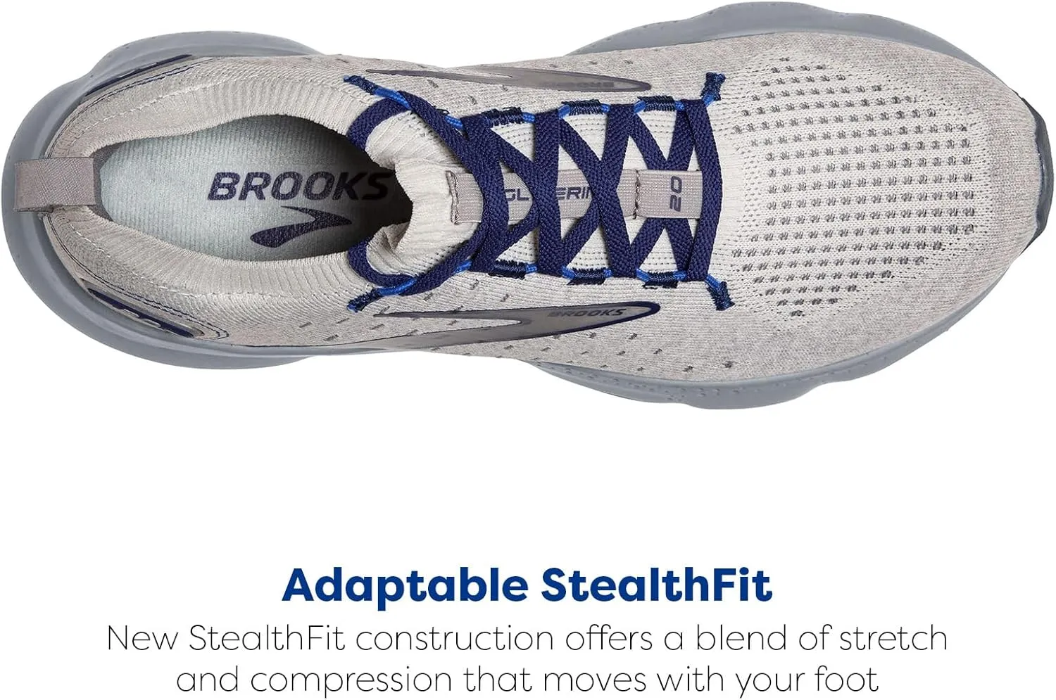 Brooks Men’s Glycerin StealthFit 20 Neutral Running Shoe