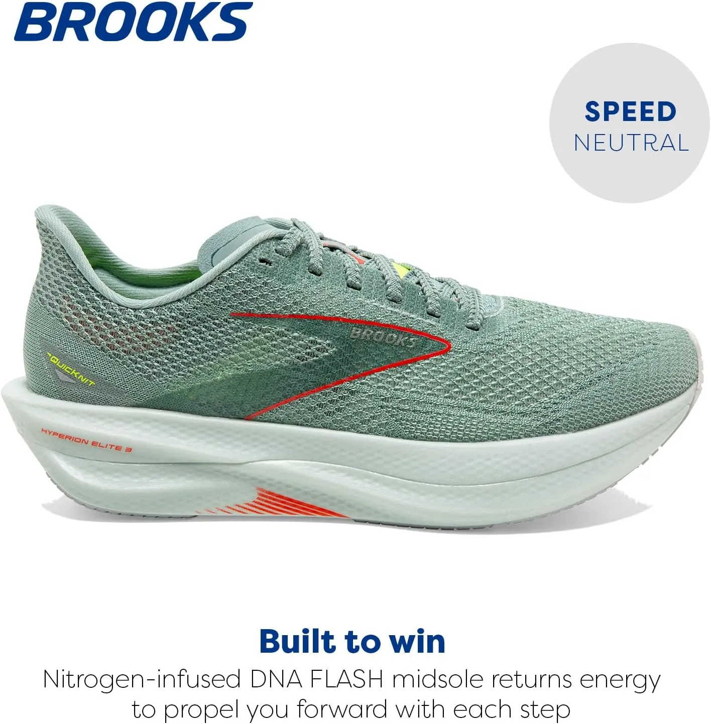 Brooks Unisex Hyperion Elite 3 Running Shoe for Men & Women