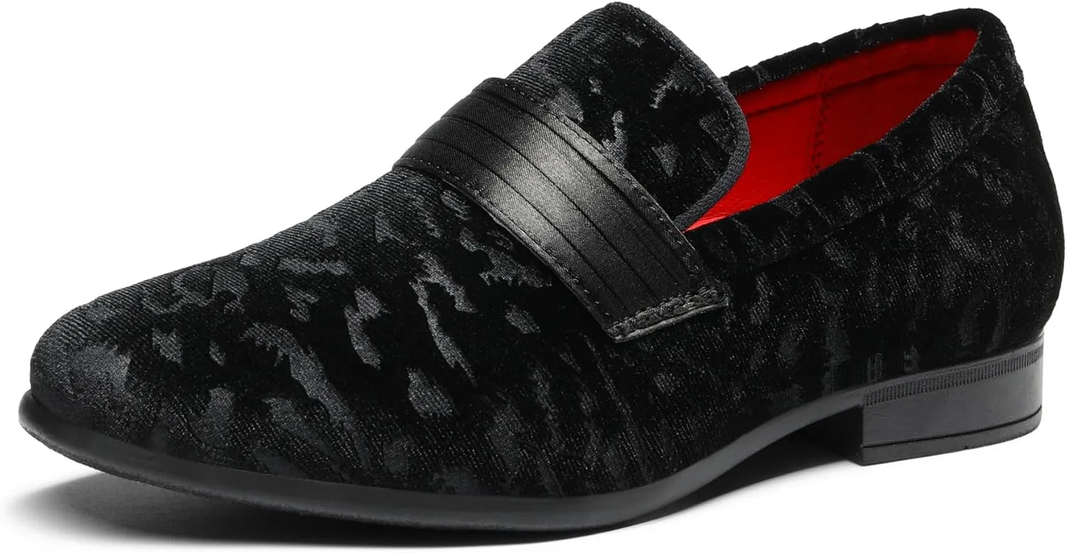 Bruno Marc Boys Dress Shoes Slip-on Loafers Formal Tuxedo Shoes