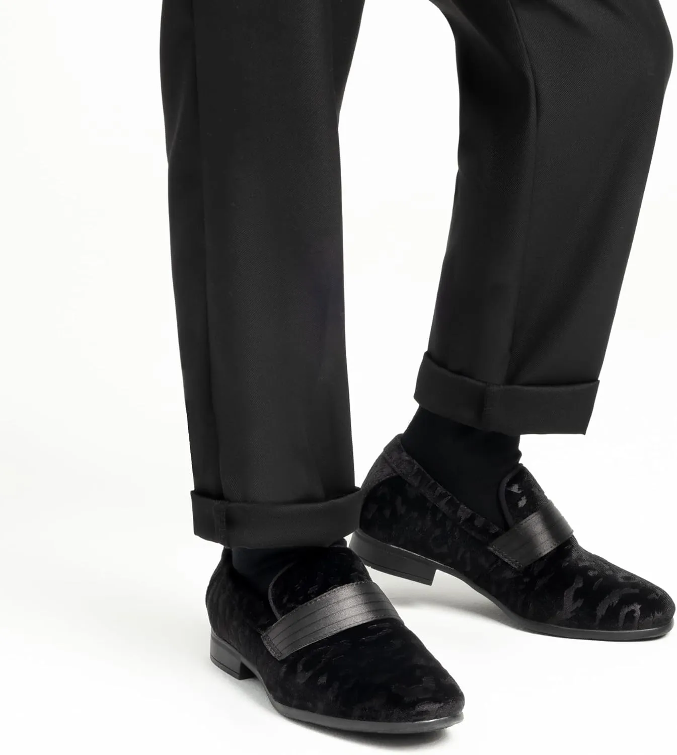 Bruno Marc Boys Dress Shoes Slip-on Loafers Formal Tuxedo Shoes