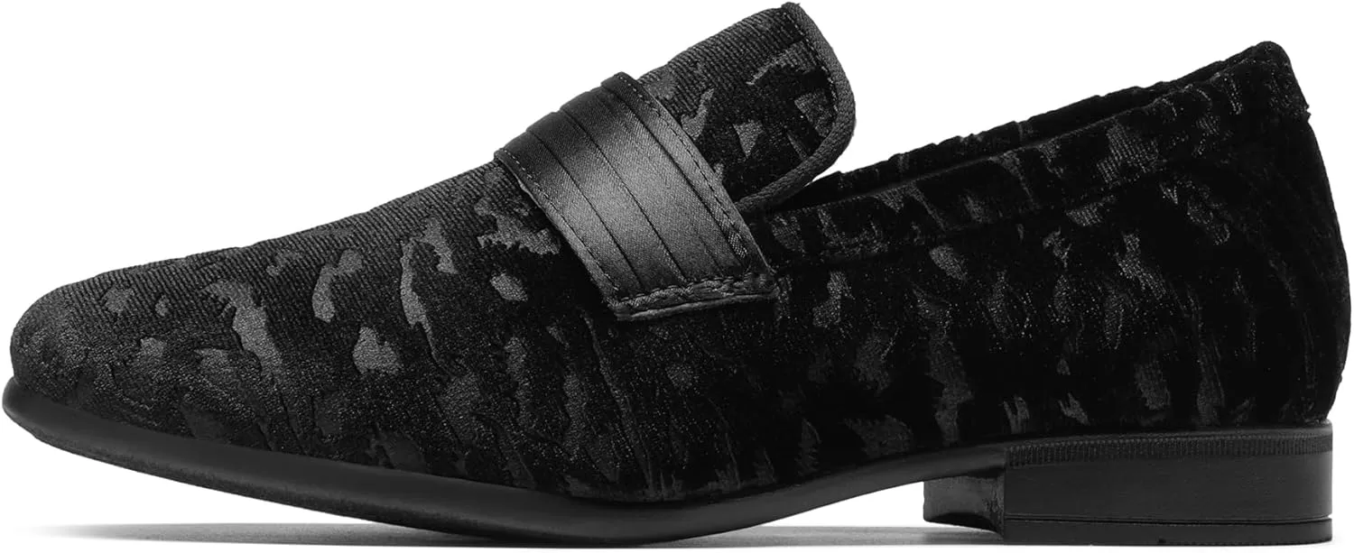 Bruno Marc Boys Dress Shoes Slip-on Loafers Formal Tuxedo Shoes