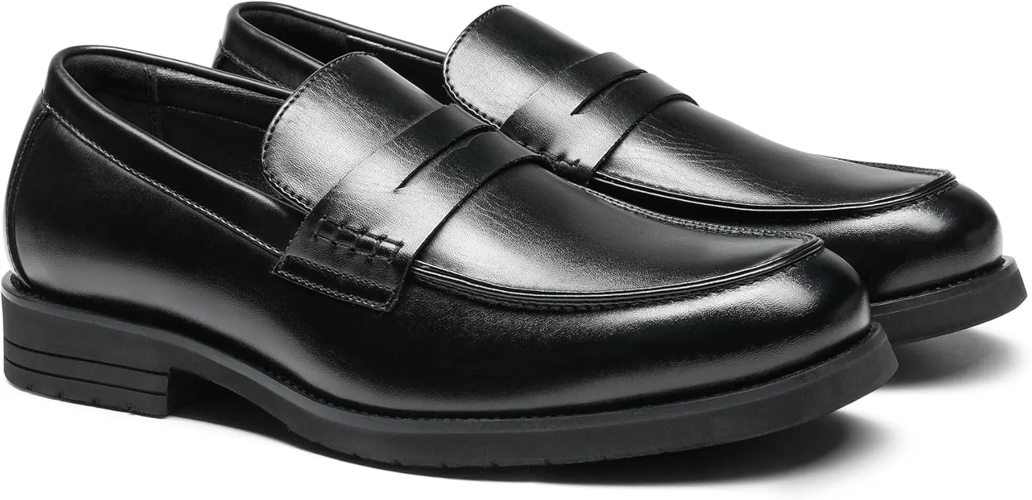 Bruno Marc Men's Dress Slip-on Penny Loafers Business Formal Shoes