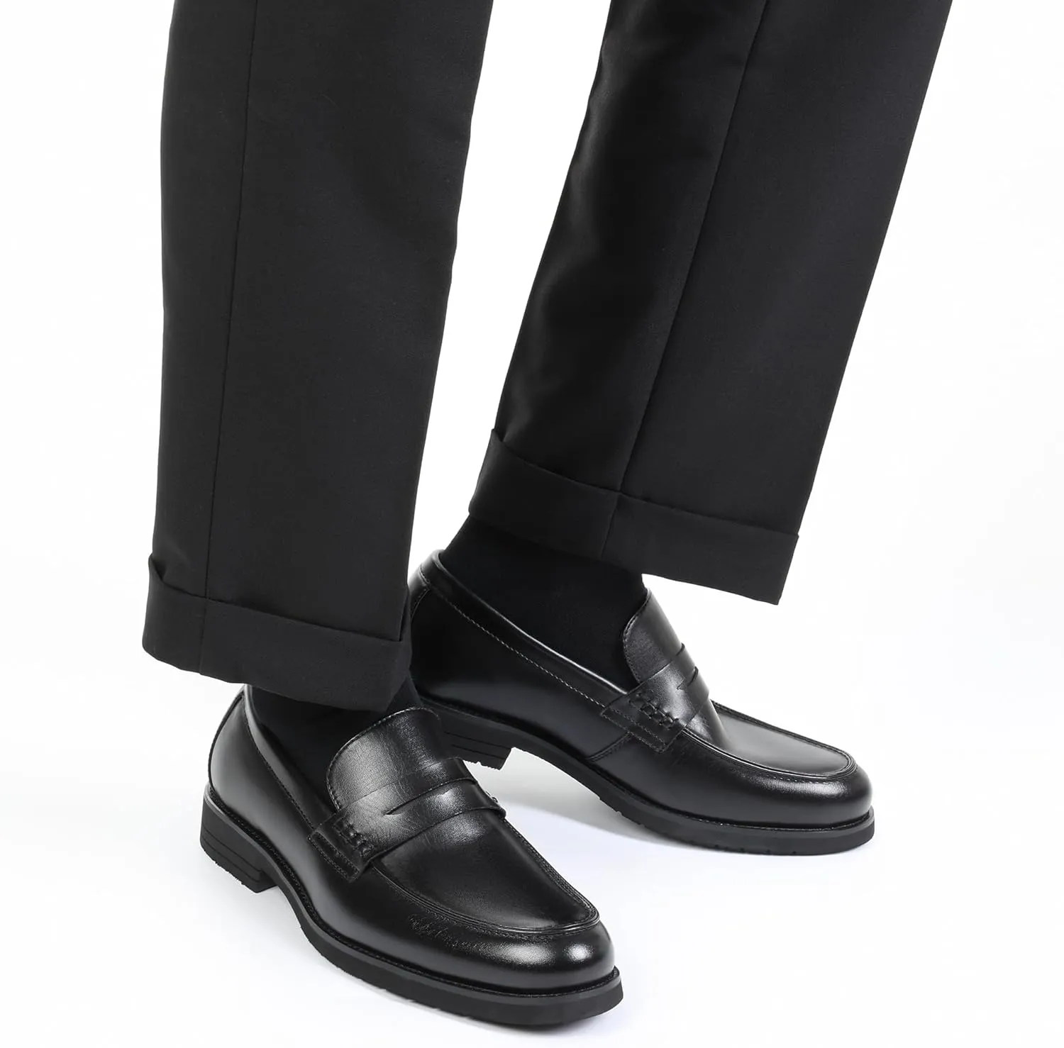 Bruno Marc Men's Dress Slip-on Penny Loafers Business Formal Shoes