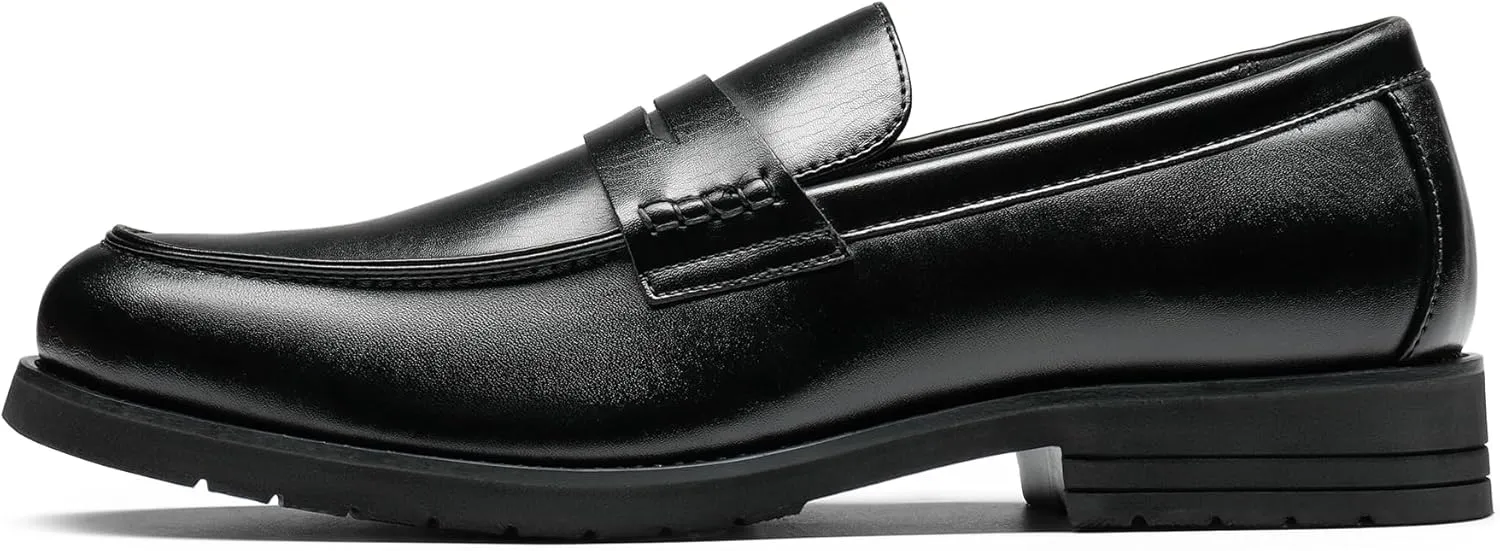 Bruno Marc Men's Dress Slip-on Penny Loafers Business Formal Shoes