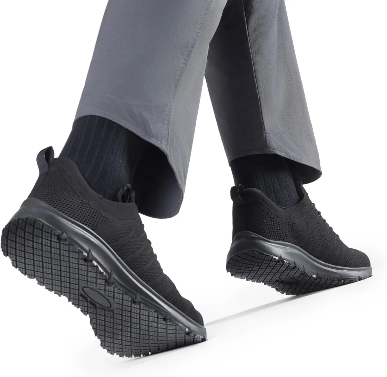 Bruno Marc Men's Non Slip Shoes,Comfortable Mens Work Shoes & Restaurant or Food Service Sneakers