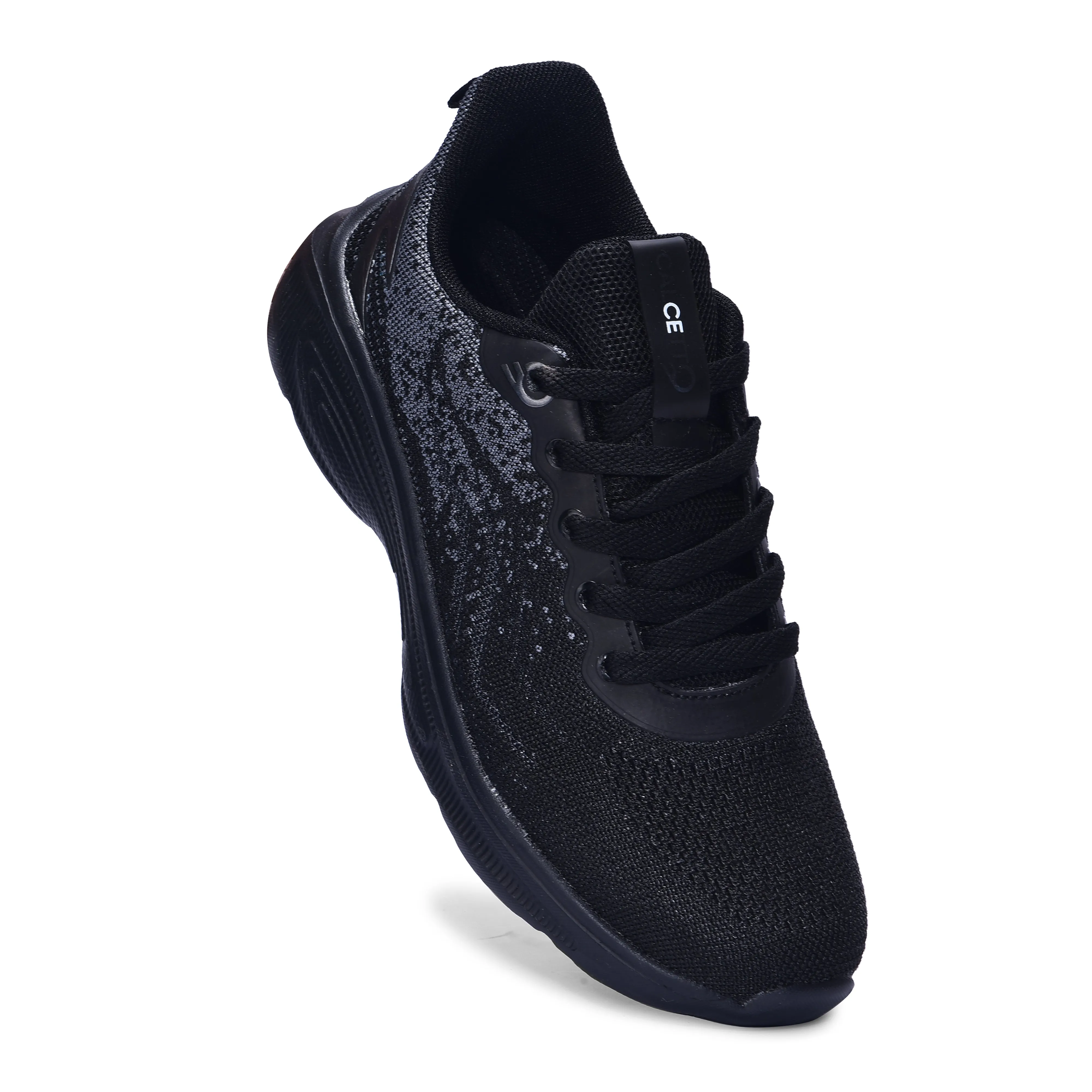 Calcetto Lightweight Casual WoMen's Running Sports Shoes CLT-9825 Black