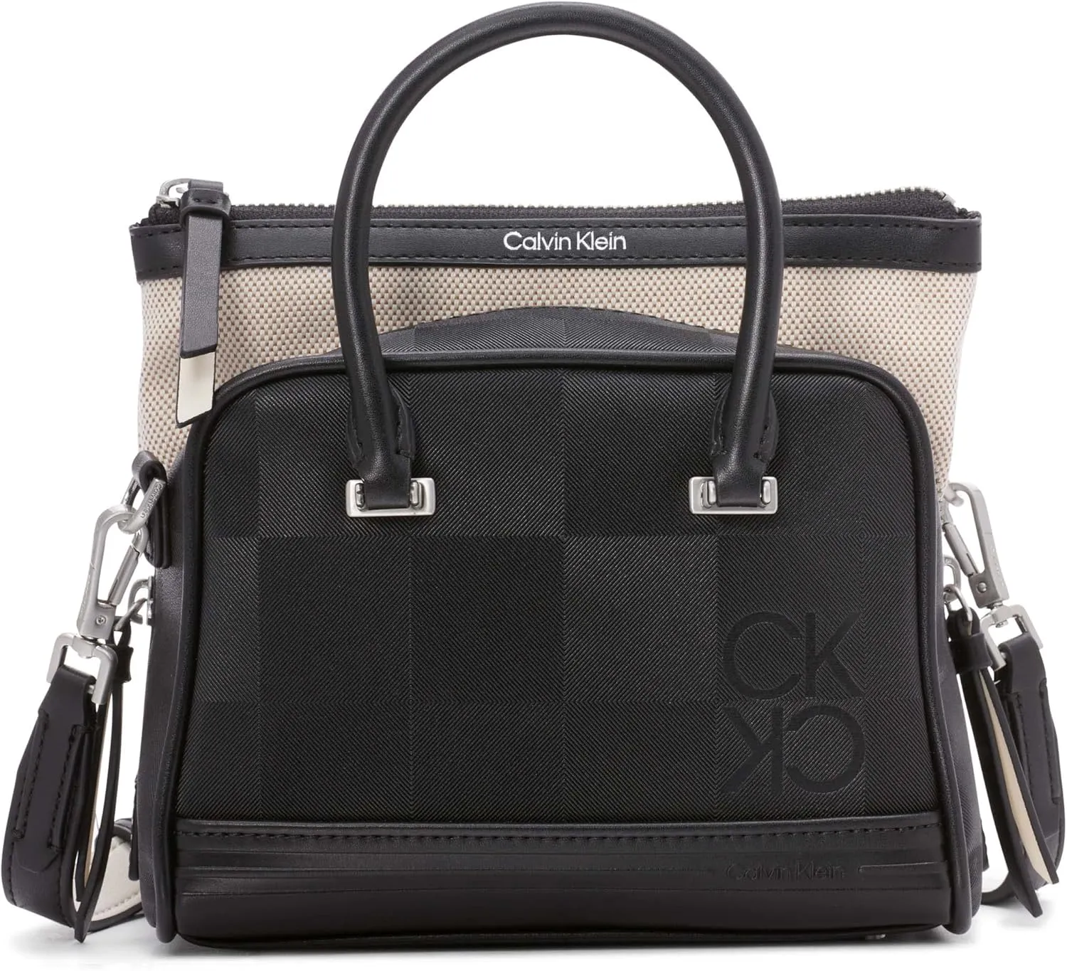 Calvin Klein Malachite Organizational Bag Mini Satchel Crossbody