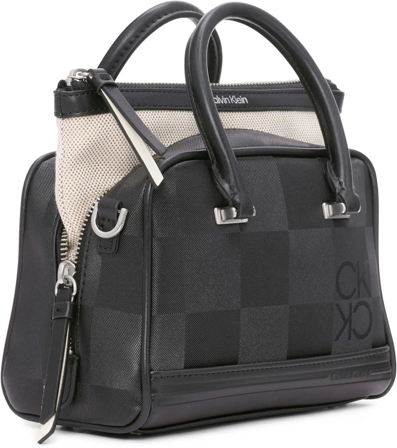 Calvin Klein Malachite Organizational Bag Mini Satchel Crossbody