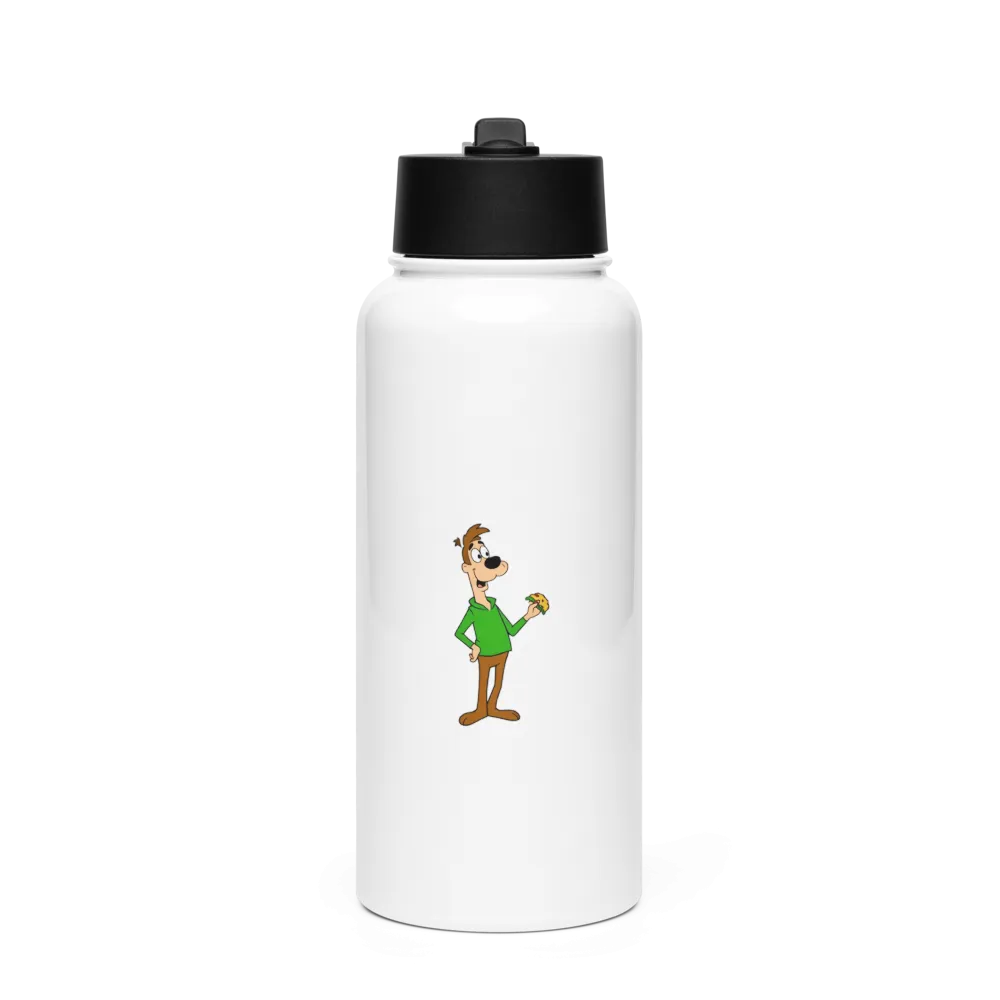 Cartoon-Inspired Stainless Steel Water Bottle