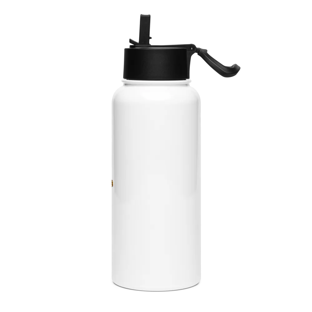 Cartoon-Inspired Stainless Steel Water Bottle