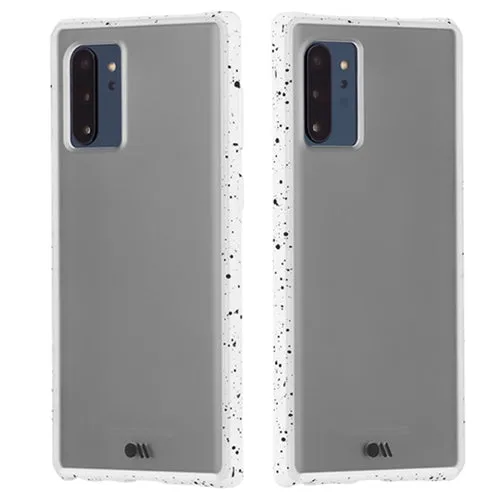 Case-mate Tough Speckled Case for Note 10  Plus / 10  5G 6.8 inch White