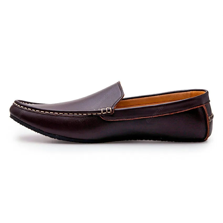 Casualist Leather Loafer Soft Dark Brown