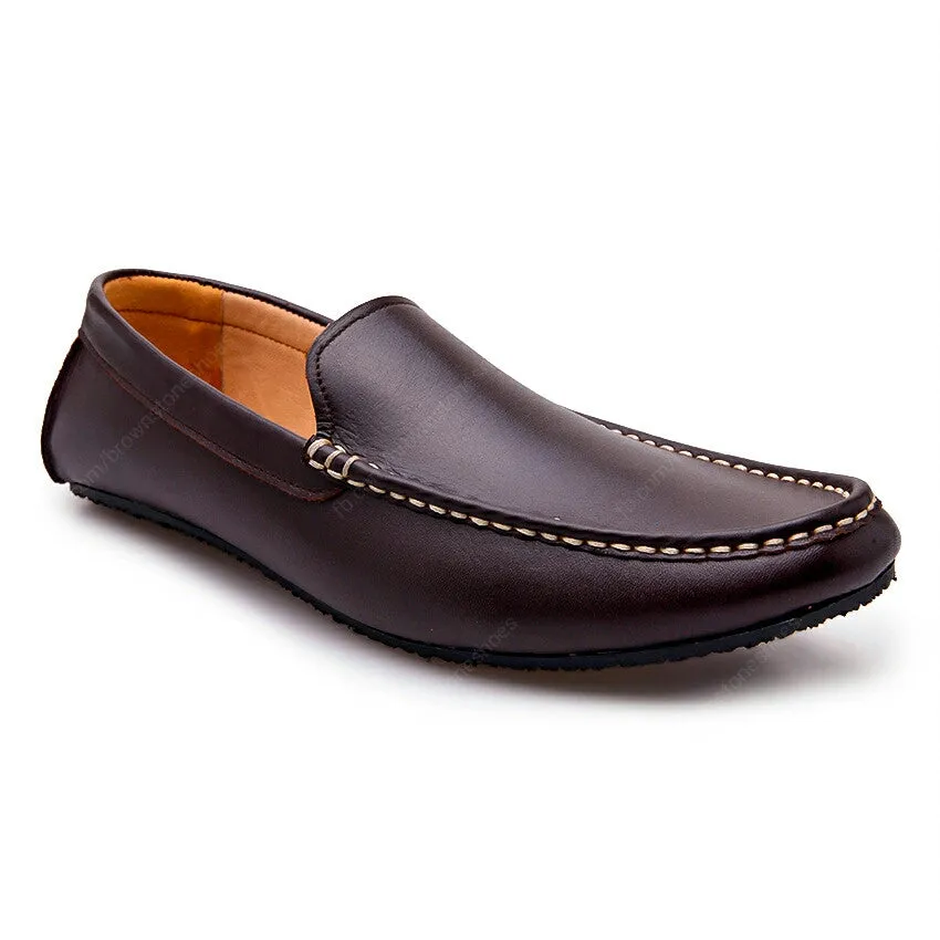 Casualist Leather Loafer Soft Dark Brown