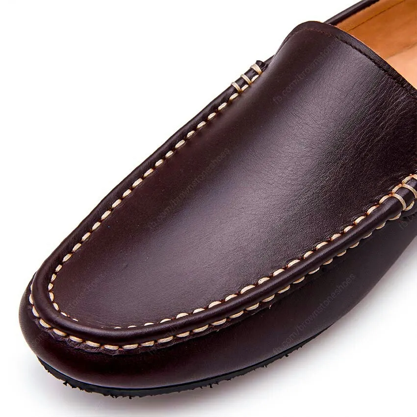 Casualist Leather Loafer Soft Dark Brown