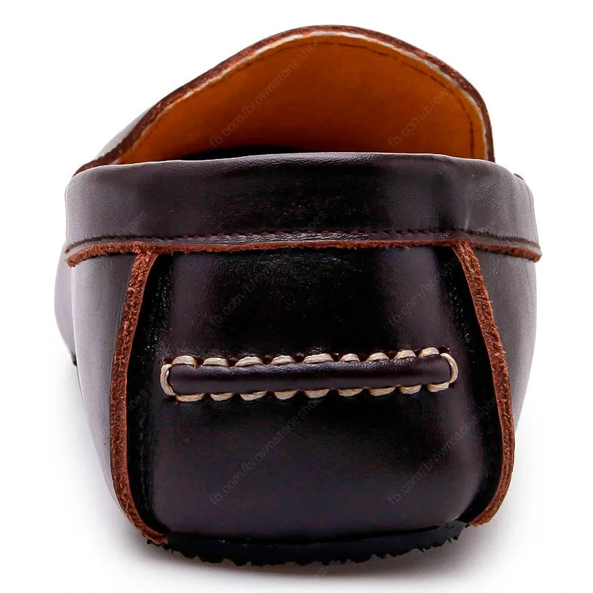 Casualist Leather Loafer Soft Dark Brown