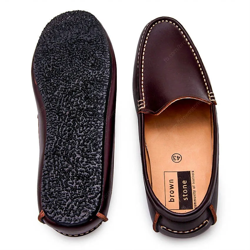 Casualist Leather Loafer Soft Dark Brown