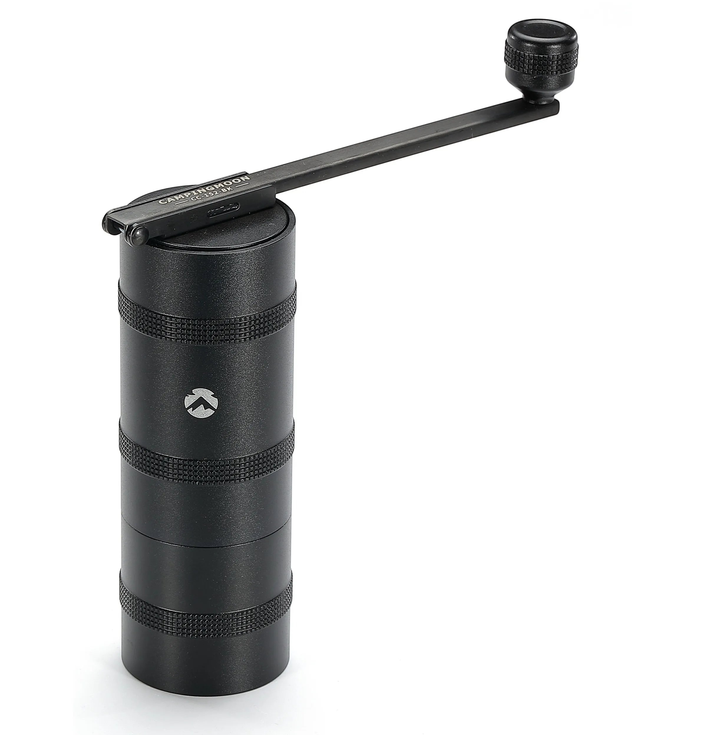CC-152BK Manual Coffee Grinder, Stainless Steel, Medium, Black