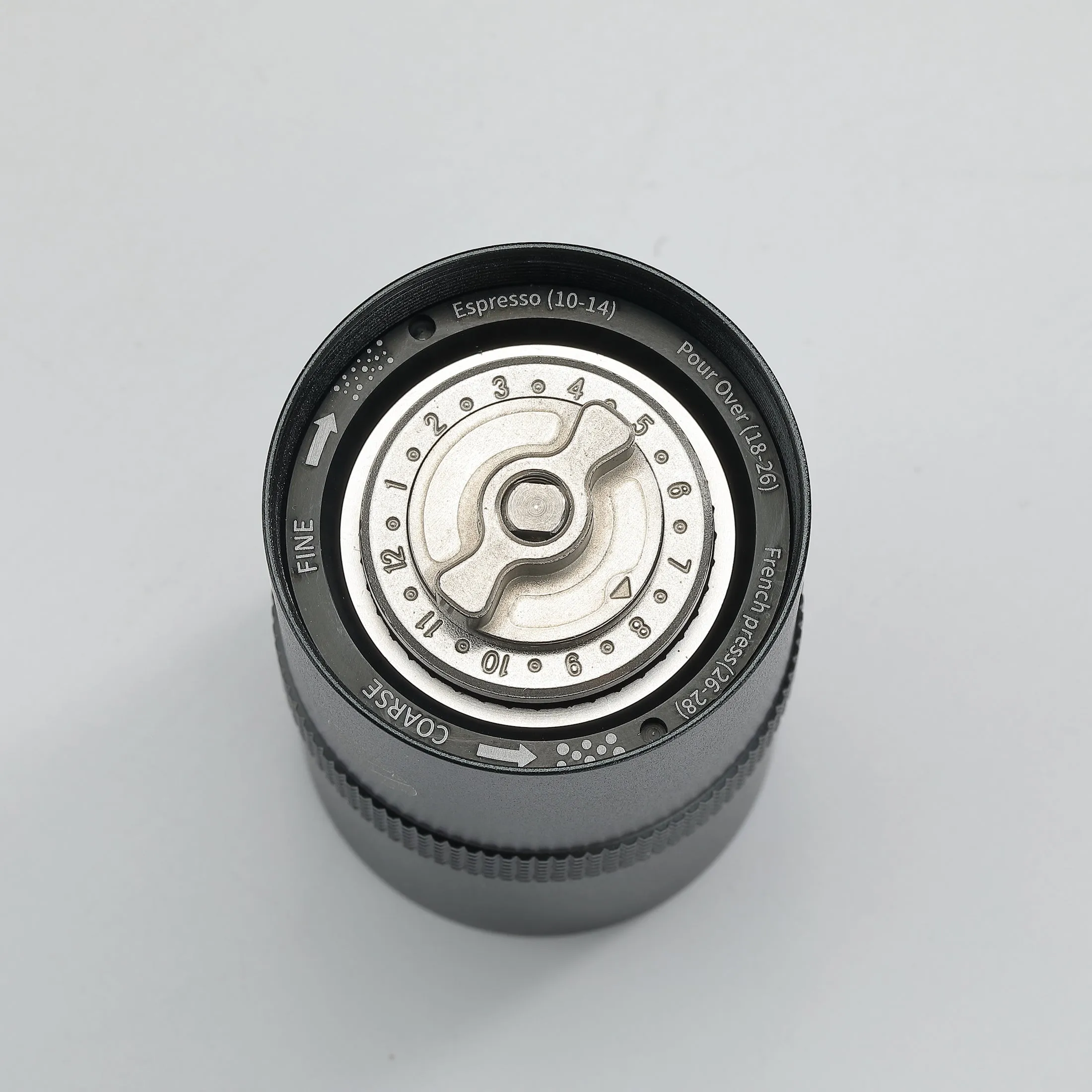 CC-152BK Manual Coffee Grinder, Stainless Steel, Medium, Black