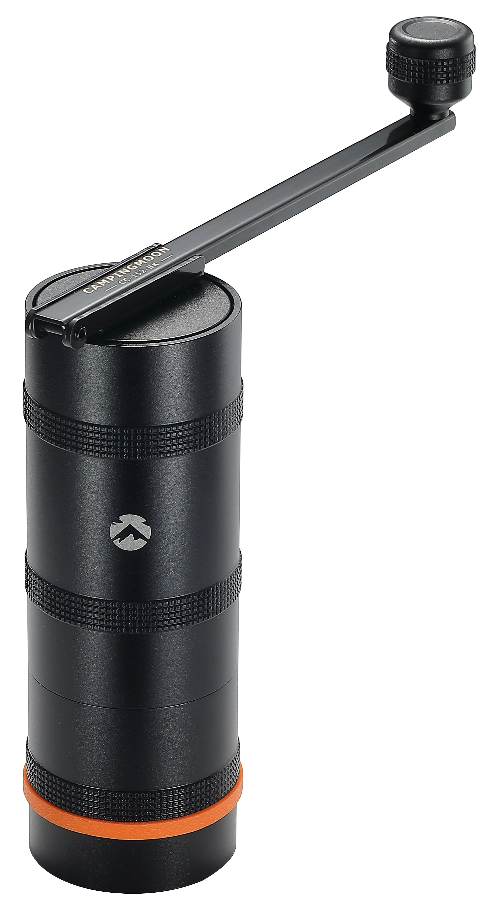 CC-152BK Manual Coffee Grinder, Stainless Steel, Medium, Black