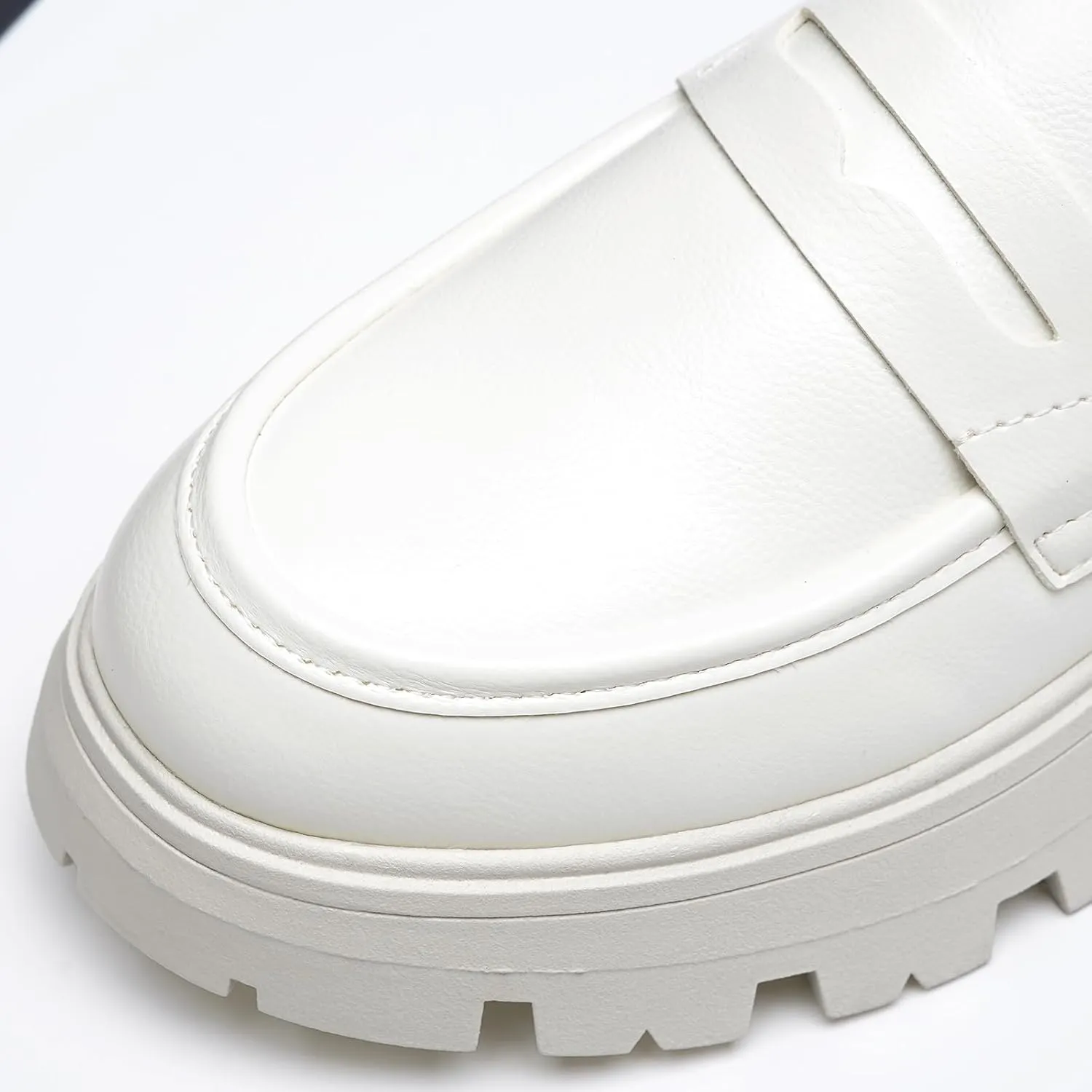 Cestfini Platform Chunky Loafers for Women