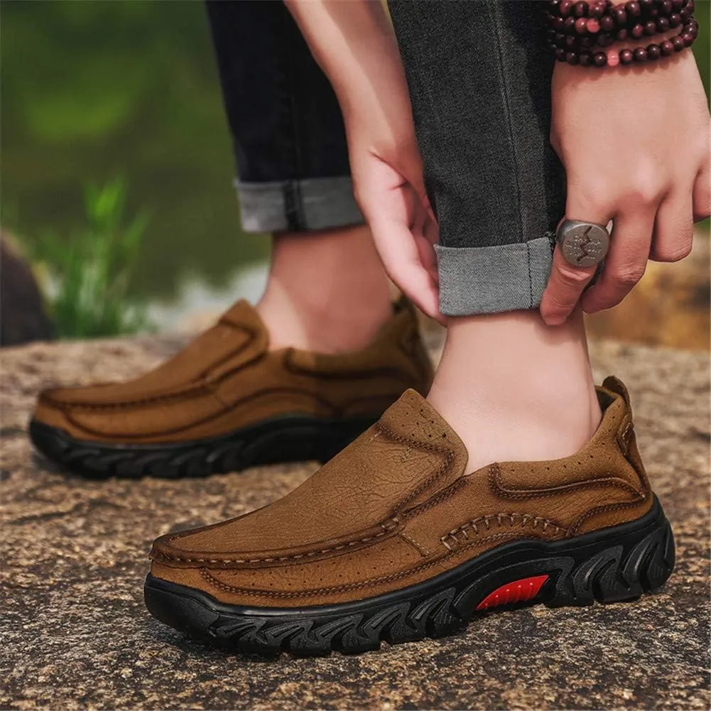 CHICLOVEY Men's Slip-on Driving Boat Shoes Casual Walking Loafers for Office Work