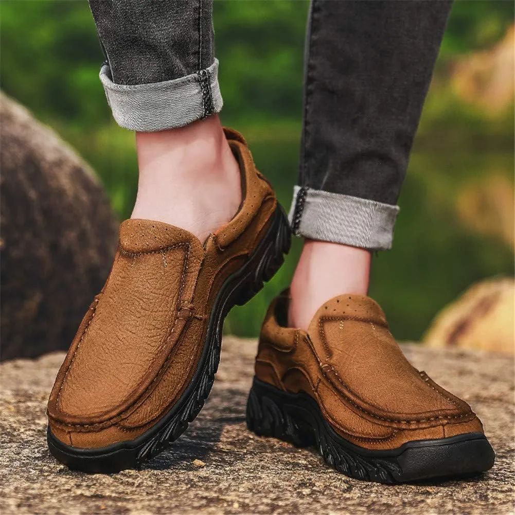 CHICLOVEY Men's Slip-on Driving Boat Shoes Casual Walking Loafers for Office Work