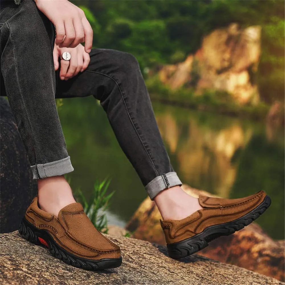 CHICLOVEY Men's Slip-on Driving Boat Shoes Casual Walking Loafers for Office Work