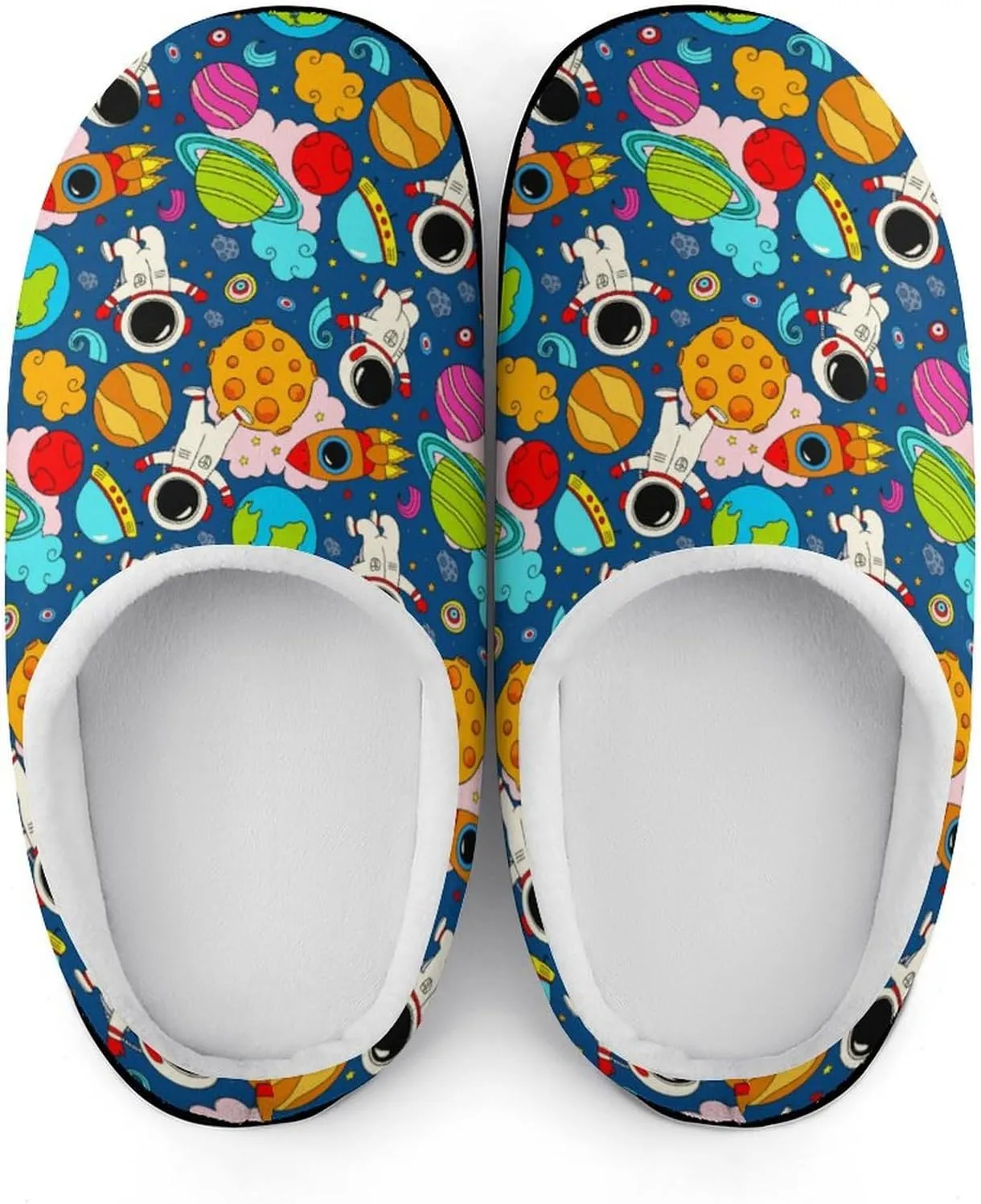 Christmas House Slippers For Woman Ladies Bedroom Slippers Indoor Outdoor Slip-On Shoes Closed Toe Funny Fall Slippers