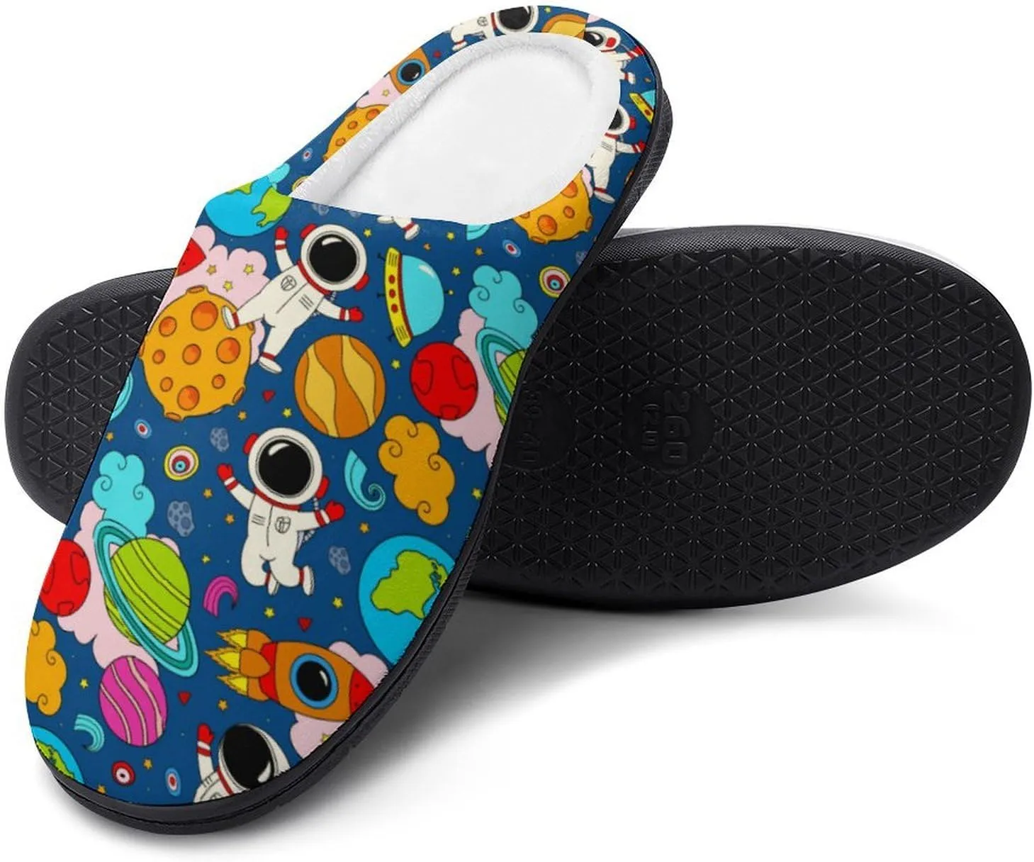 Christmas House Slippers For Woman Ladies Bedroom Slippers Indoor Outdoor Slip-On Shoes Closed Toe Funny Fall Slippers