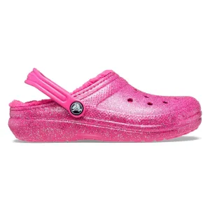 Classic Lined Glitter Clog Kids