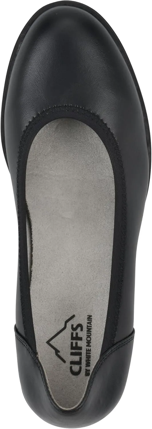 CLIFFS BY WHITE MOUNTAIN Women's Huntor Cushioned Block Heel Pump