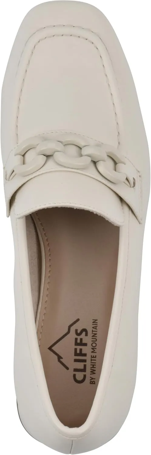 CLIFFS BY WHITE MOUNTAIN Women's Quinbee Low Block Heel Loafer