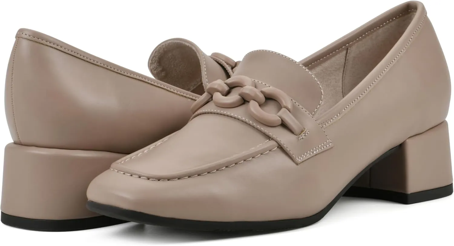 CLIFFS BY WHITE MOUNTAIN Women's Quinbee Low Block Heel Loafer