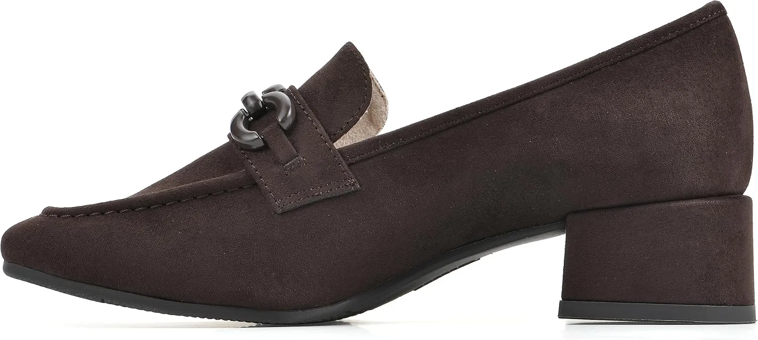 CLIFFS BY WHITE MOUNTAIN Women's Quinbee Low Block Heel Loafer