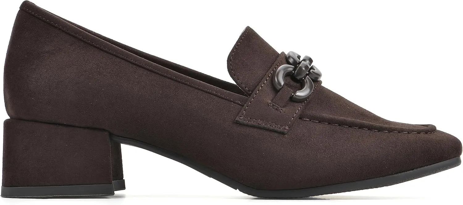 CLIFFS BY WHITE MOUNTAIN Women's Quinbee Low Block Heel Loafer
