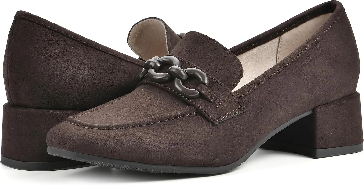 CLIFFS BY WHITE MOUNTAIN Women's Quinbee Low Block Heel Loafer