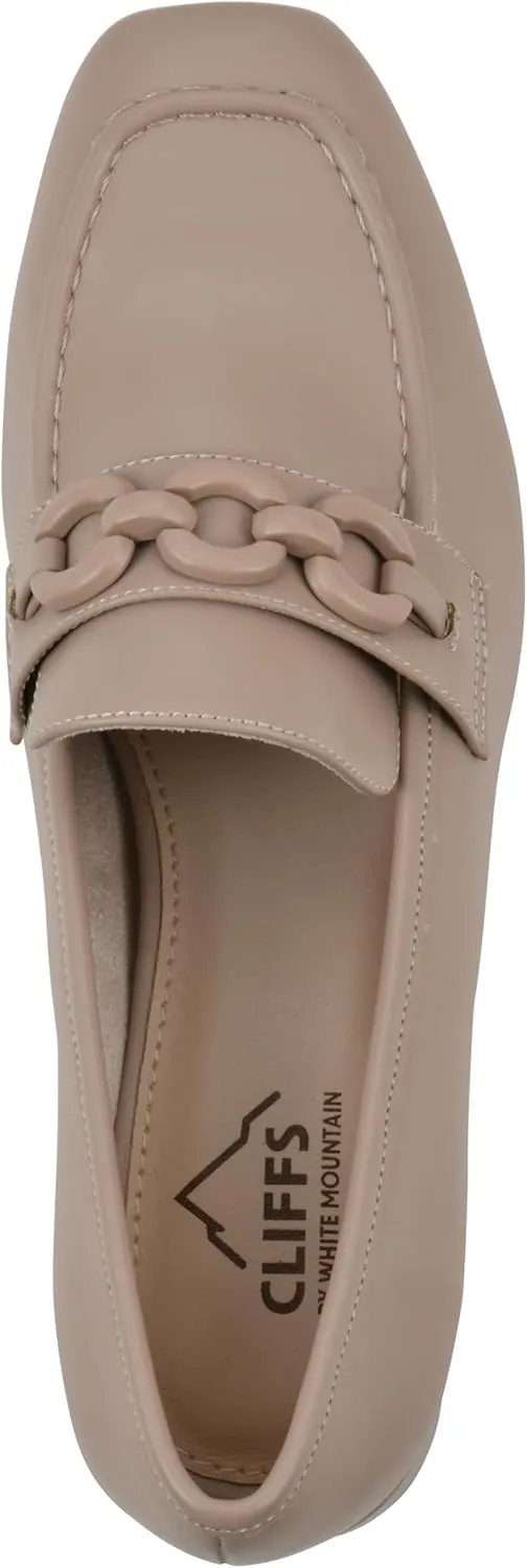 CLIFFS BY WHITE MOUNTAIN Women's Quinbee Low Block Heel Loafer