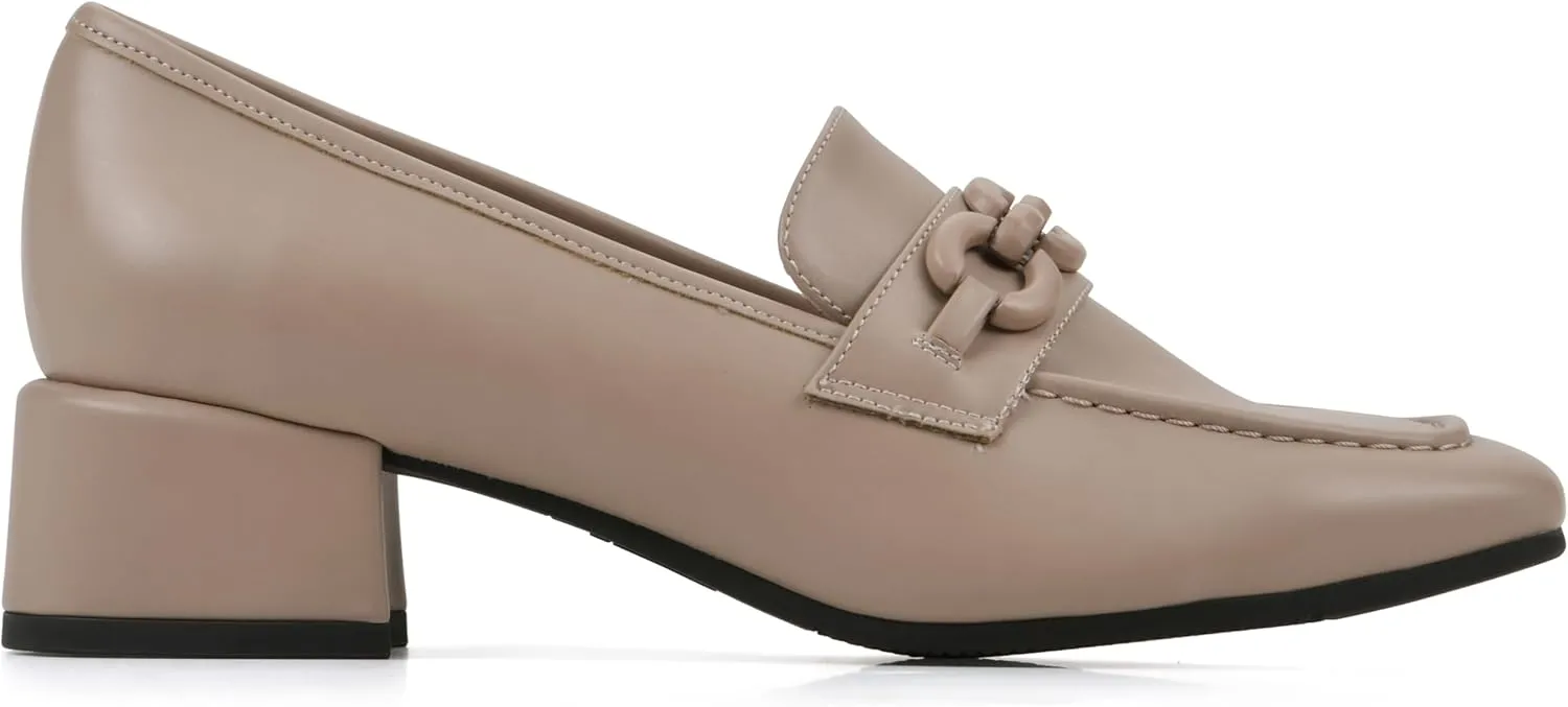 CLIFFS BY WHITE MOUNTAIN Women's Quinbee Low Block Heel Loafer