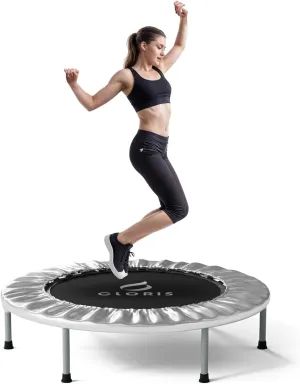 CLORIS 36'' Foldable Fitness Trampoline - Max Load 170lbs, Rebounder Indoor/Outdoor Fitness Body Exercise